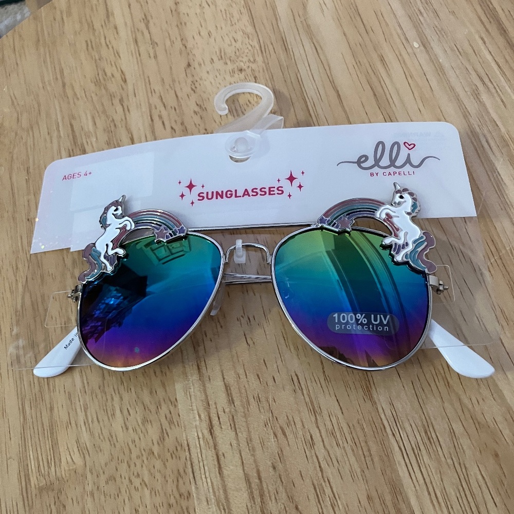 NWT! Cute Unicorn Sunglasses